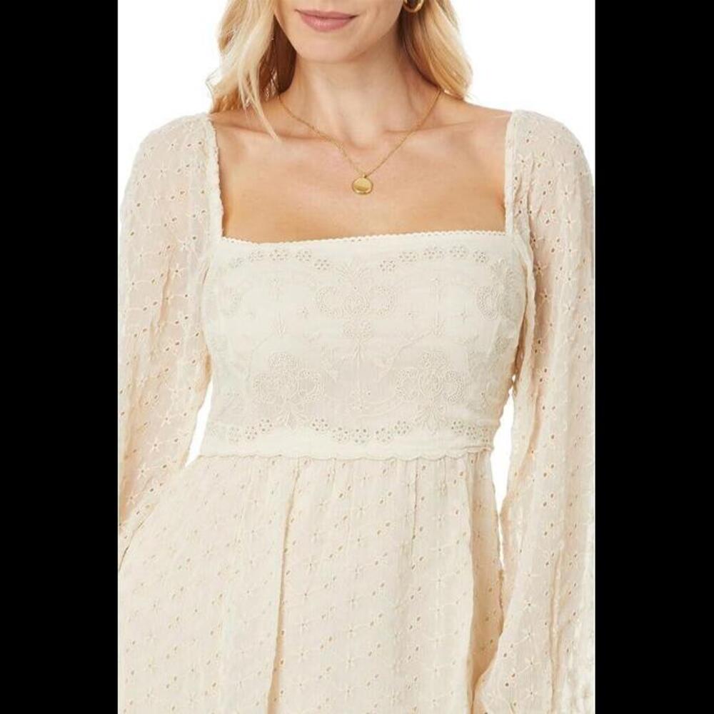 Free People Cream Maxi Dress - Picture 3 of 9